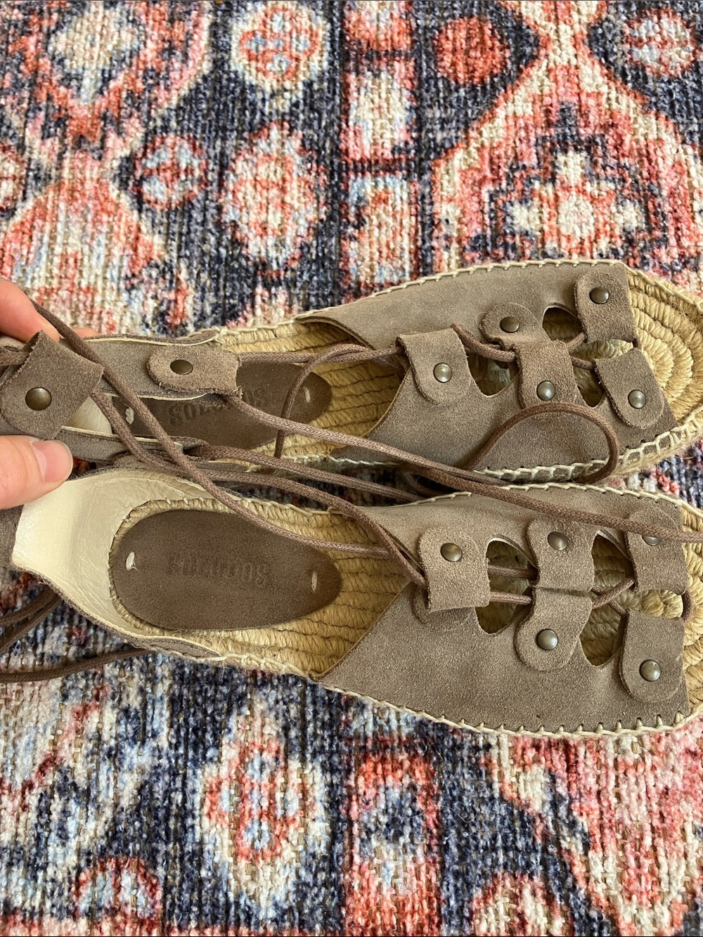 Suede Soludos - Picture 5 of 5